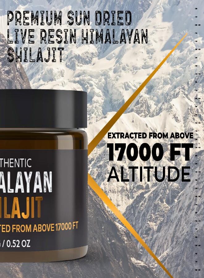 NutroTonic® Authentic Himalayan SHILAJIT® | 60 Days Sun Dried Organic Most Potent Premium Resin | Lab Tested for Safety | Natural Source of Fulvic Acid +86% & Humic Acid +10% - Image 5